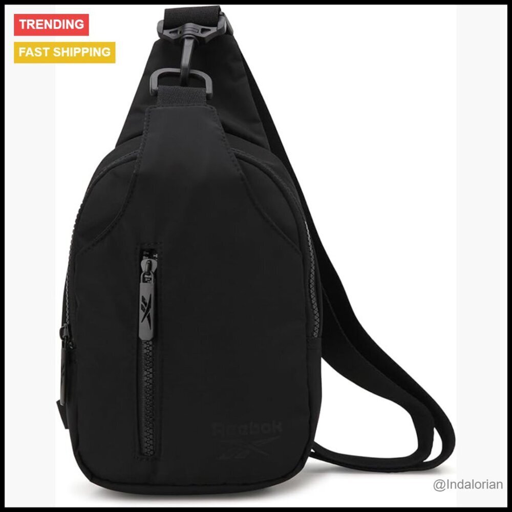 Compact Crossbody Sling Bag Convertible Strap Travel Essential Gym Daypack